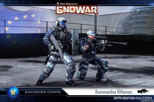 游民星空_《Tom Clancy's EndWar》最新视频及画面公布