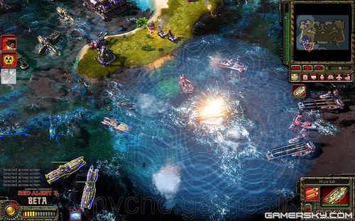 游民星空_《红色警戒3》22寸高清晰玩家测试截图