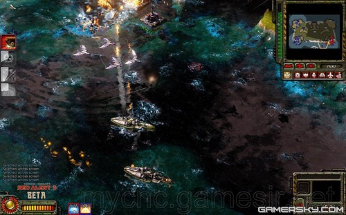 游民星空_《红色警戒3》22寸高清晰玩家测试截图