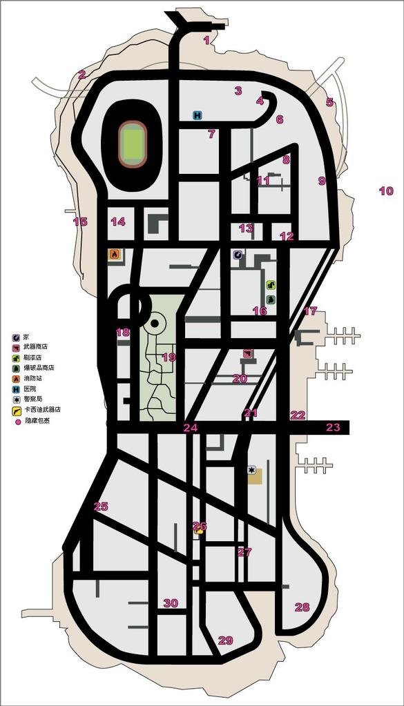 自由城故事地图图片