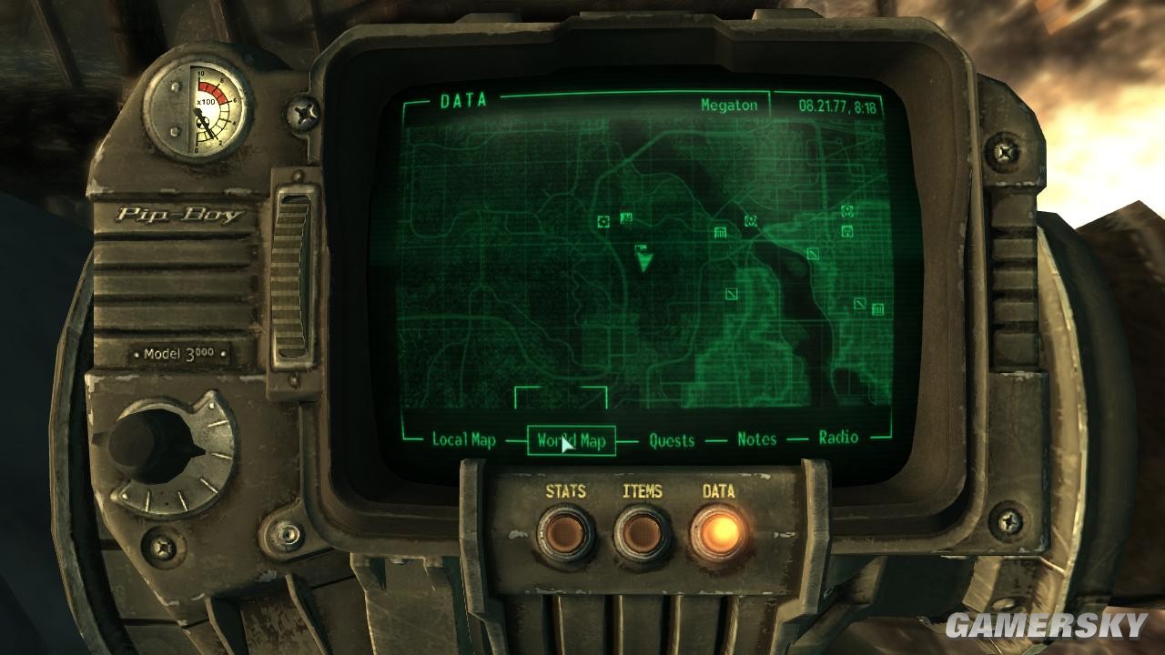 《輻射3 fallout3》界面mod與音效mod